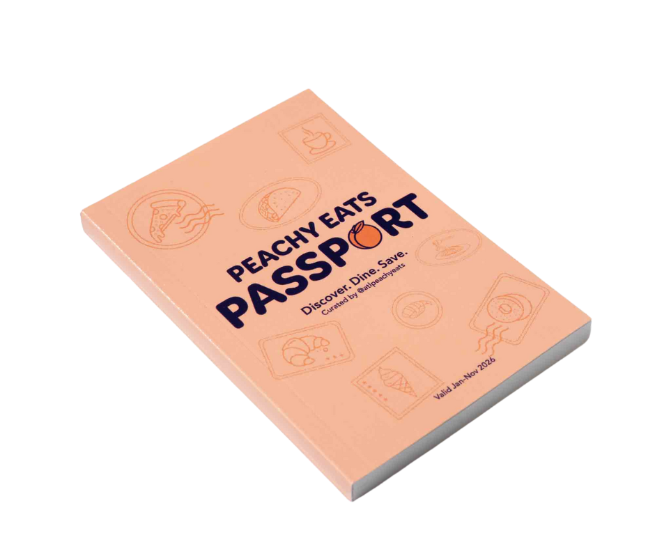 Peachy Eats Passport, 2026 Edition